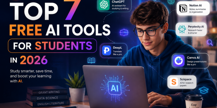 Top 7 Free AI Tools for Students in 2026