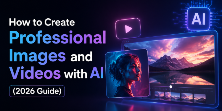 How to Create Professional Images and Videos with AI (2026 Guide)