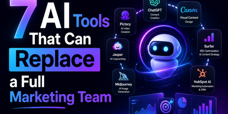 7 AI Tools That Can Replace a Full Marketing Team