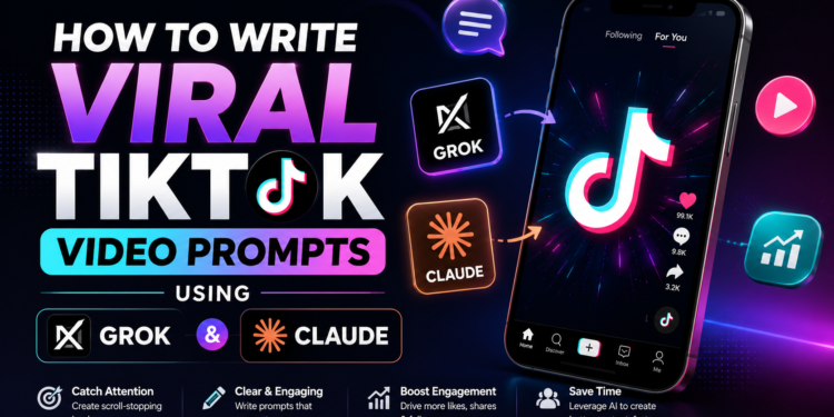 How to Write Viral TikTok Video Prompts Using Grok and Claude