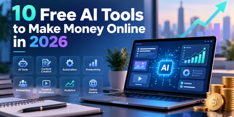 10 Free AI Tools to Make Money Online ( 2026 Guide)