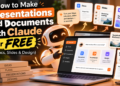 How to Make Presentations and Documents with Claude for Free (Docs, Slides & Design)