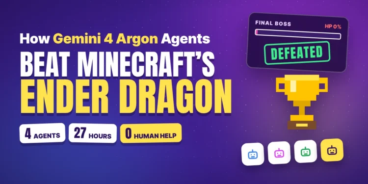 How Gemini 4 Argon Agents Beat Minecraft’s Ender Dragon: What the Experiment Really Shows
